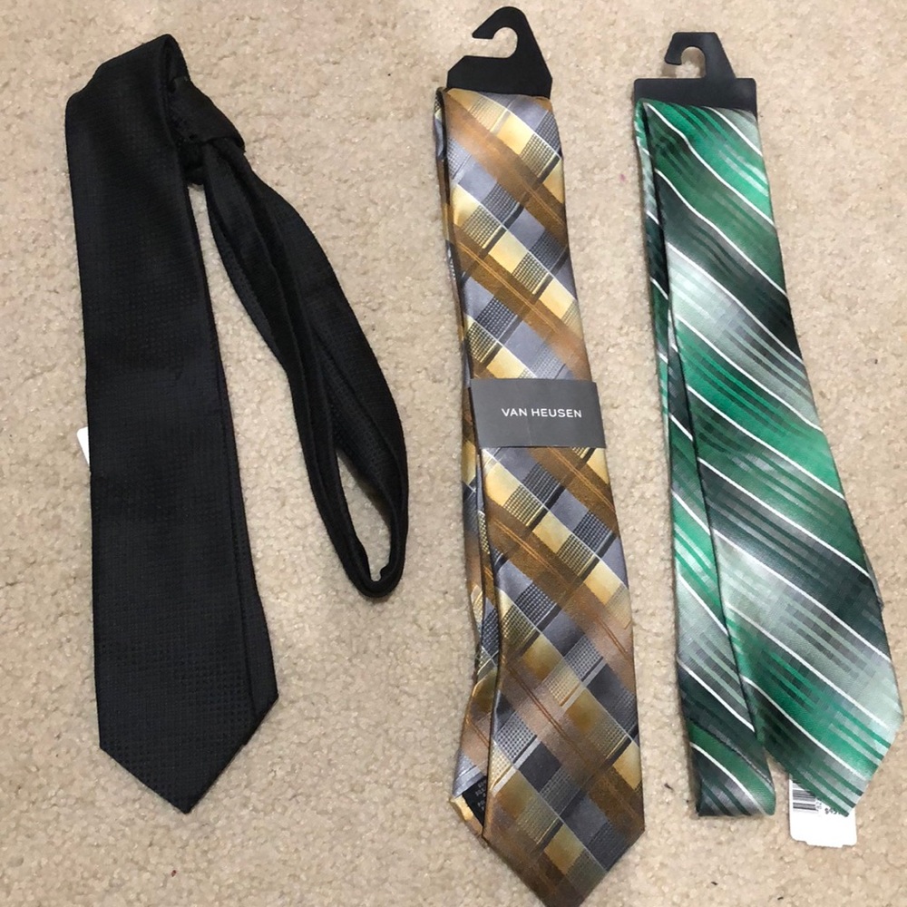 Three Van Heusen Ties